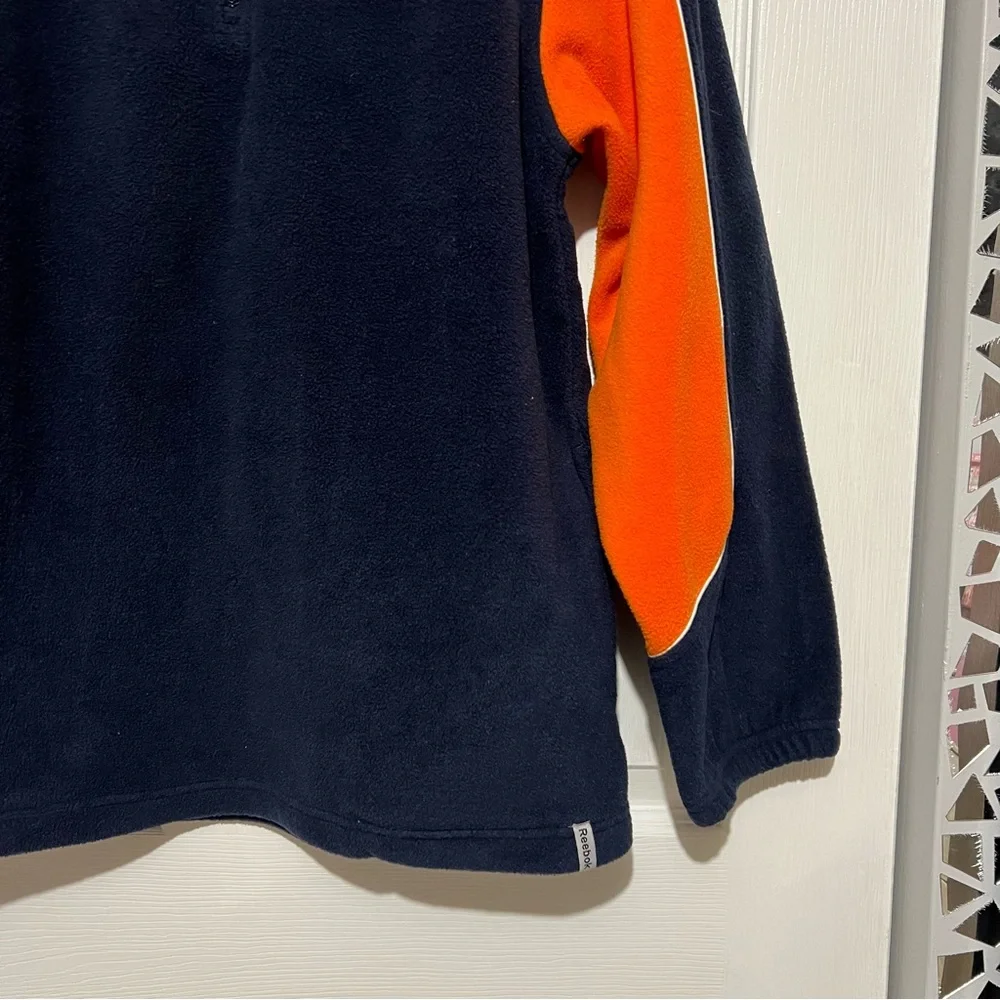 💗‎ NFL - Chicago Bears Boys Navy and Orange Fleece Pullover